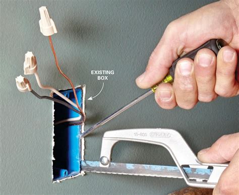 how to remove a electrical outlet box|electrical outlet box replacement.